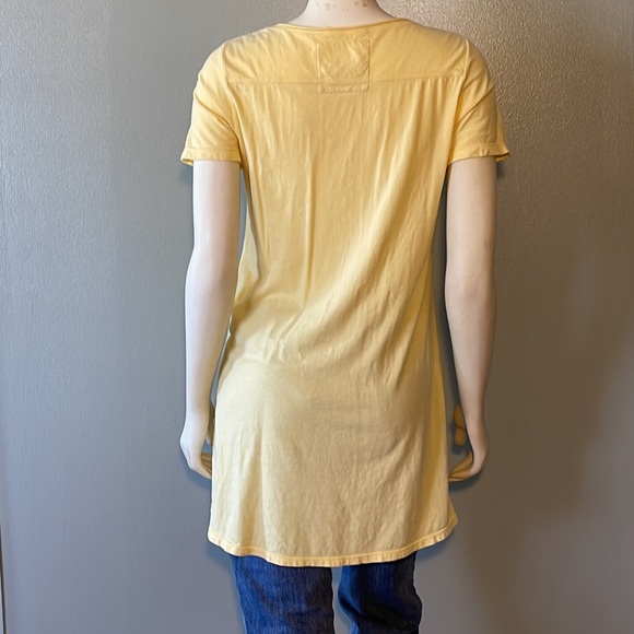 Johnny was, Los Angeles, embroidered, high low, tunic tees. - Picture 6 of 9